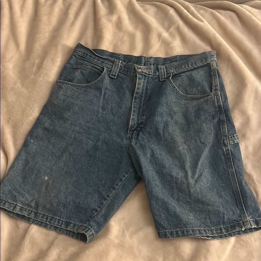 Men's Blue Denim Shorts